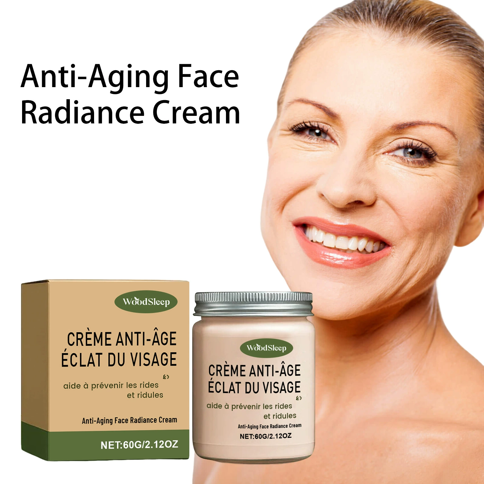 WOODSLEEP Питательный увлажняющий крем Мягкий увлажняющий освежающий уход за кожей Смягчающий увлажняющий крем для ежедневного применения