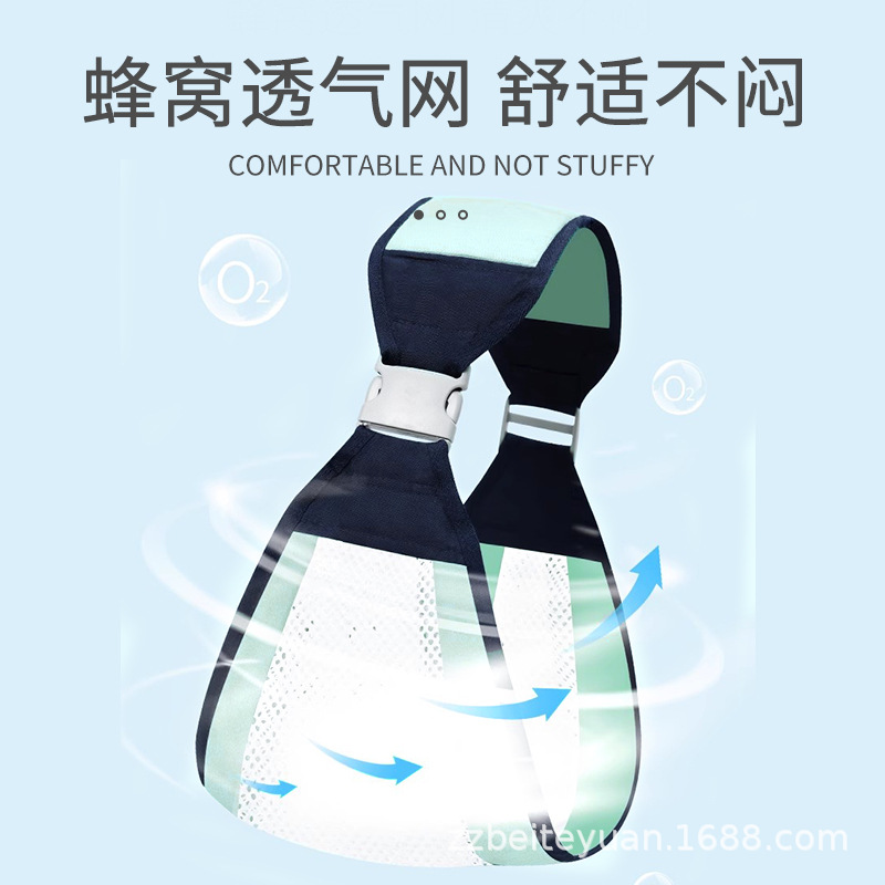 Portabebés ergonómico multifuncional, asiento de cintura con correa delantera, cómodo y transpirable