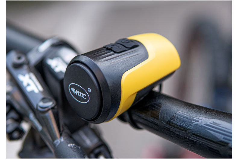 自転車の盗難防止の電気のスピーカーの大きい音のスピーカーの大きい音量は軽くて、防水の通用の騎乗の電気の鈴のtwooc|undefined