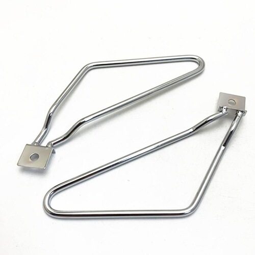 Motorcycle street car cruise Prince accessories universal modified saddle bag side bag protective bracket side box metal bracket