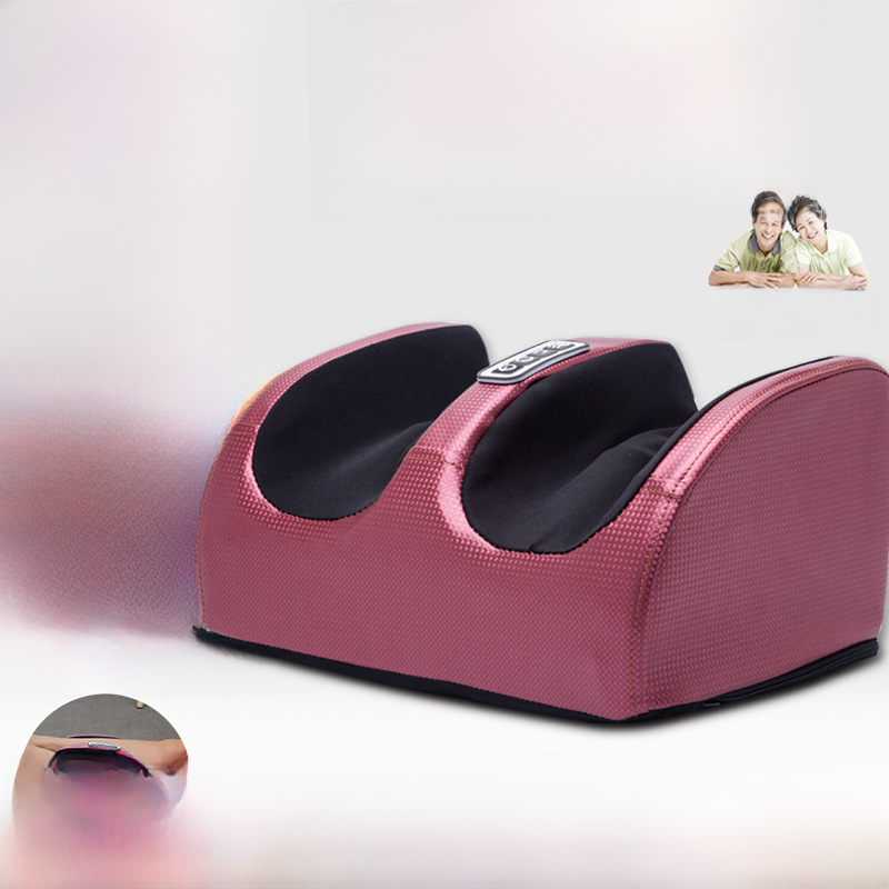 脚底足底按摩器腿部足部小腿揉捏电动加热按摩仪家用多功能足疗机