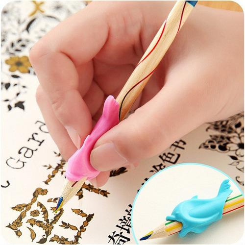 Xiaoyu Pen Holder School Supplies Pen Holder Correction Device Student Writing Pencil Pen Holder Children's Day Gift Stationery