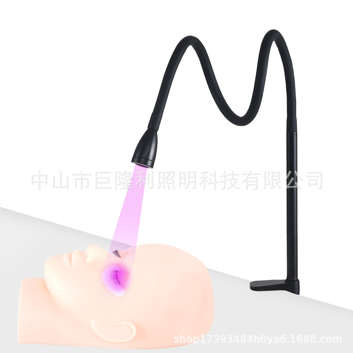 2023 nuevo UV pegamento de pestañas fototerapia lámpara pedal control LED belleza manicura lámpara de pie 400NM