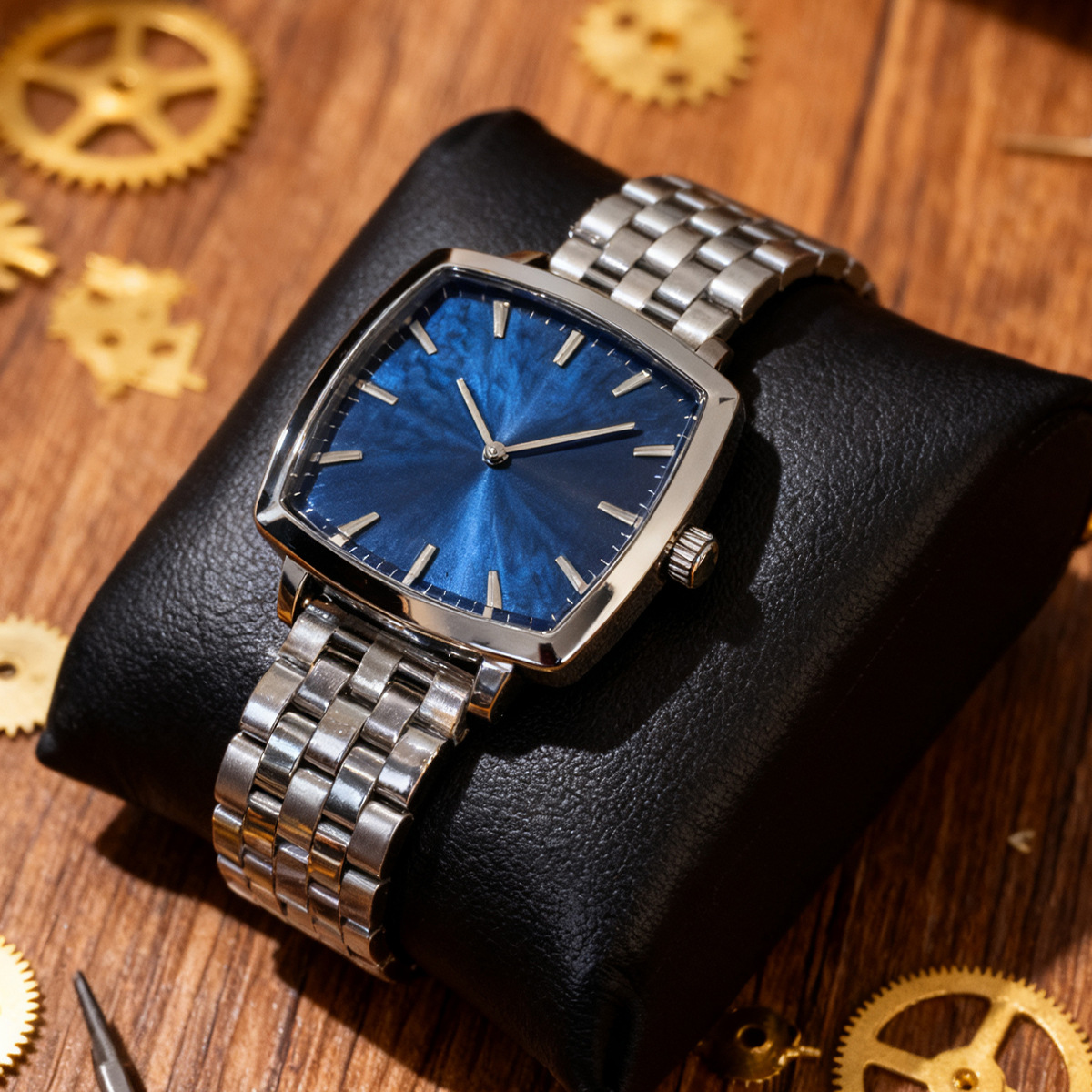 Foreign Trade Cross-Border Best-Selling High-End Stainless Steel Quartz Couple Watches for Men and Women in the Middle East