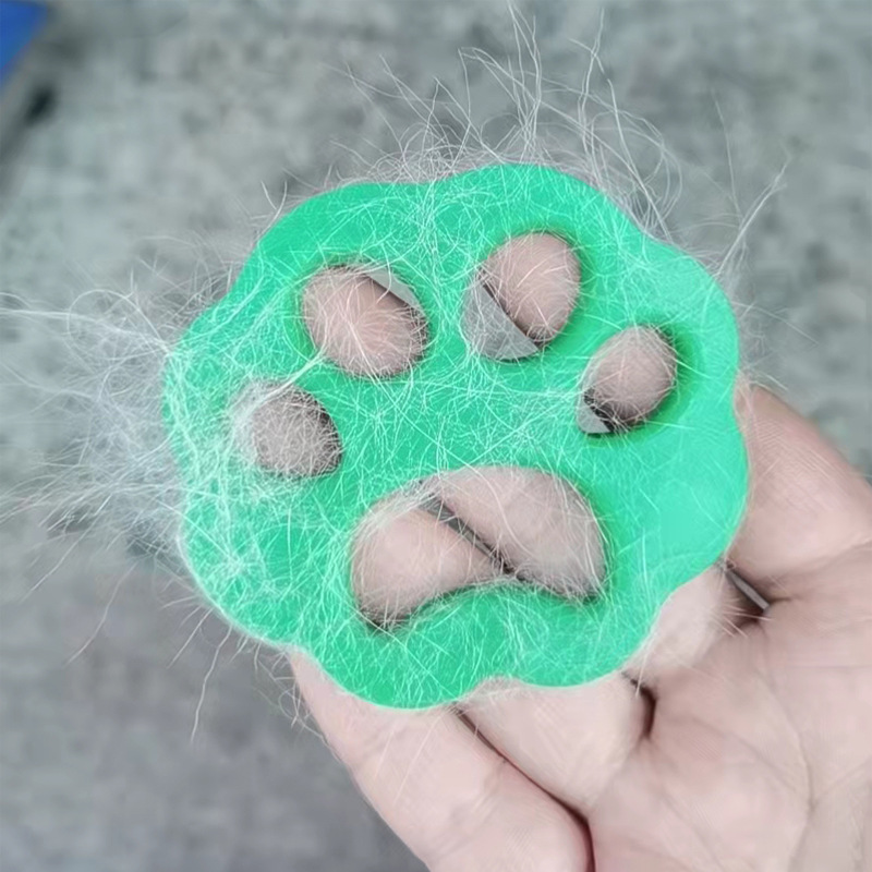 Adhesivo de pelo de silicona para ropa limpia pegada polvo de pelo de mascota lavable reutilizable limpieza doméstica