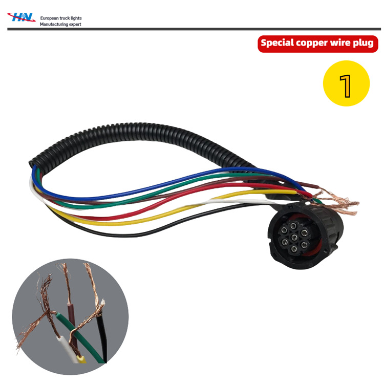 Enchufe de luz trasera para camiones Scania Lámpara de freno Scania redonda G440P410P420G450