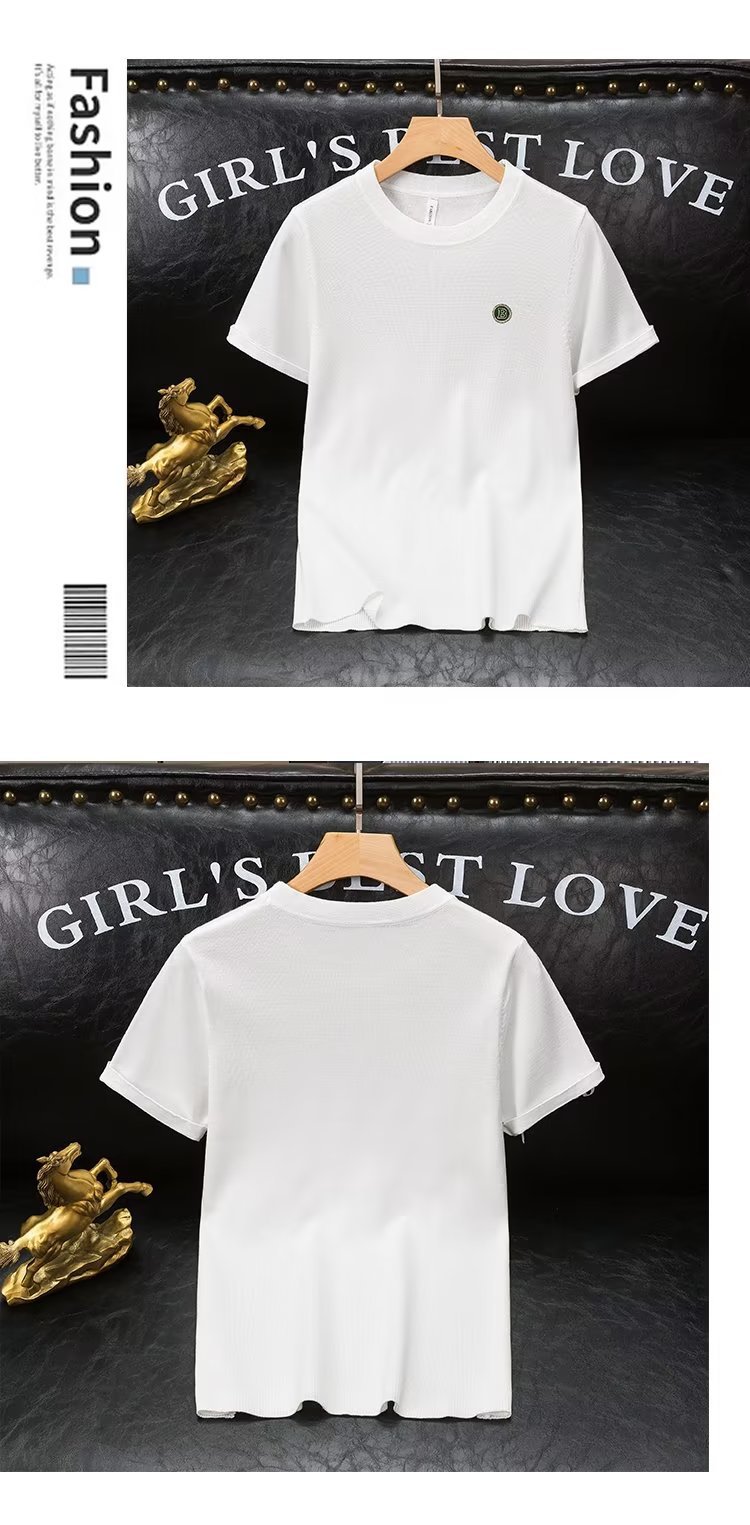 Spring Tide, Gioventù, Pop, Semplice e alla moda Marchio Standard Instagram, Girocollo, Stile urbano, Nuova T-shirt per uomo_voghion.com