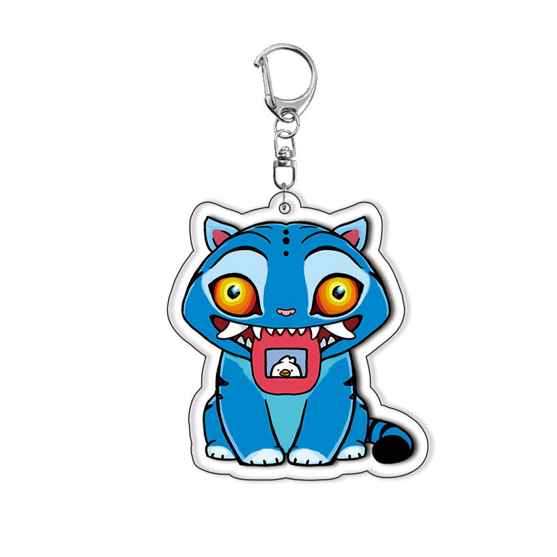 【夹层】恶魔猎手亚克力钥匙扣 伊利丹·怒风 动漫周边背包挂饰|undefined