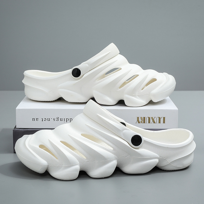 Dongdong zapatos para hombres de verano nuevo estilo de moda hombre gran coco zapatillas deportivas casuales de moda antideslizantes sandalias EVA