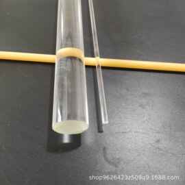 高硼硅玻璃透明原料烧玻璃圣诞树搅拌棒多种规格实验教学用