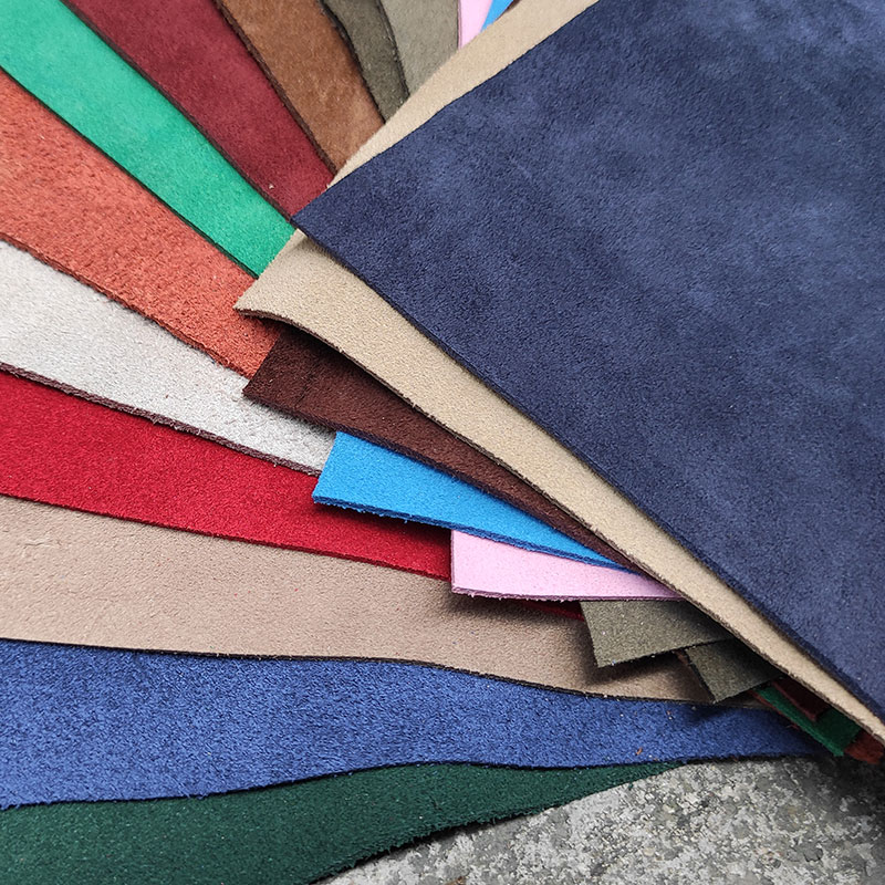 四边直翻毛绒面牛皮皮具护理滑板鞋修补防滑琴垫手工diy子料