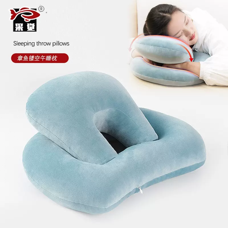 午睡趴桌神器儿童午睡枕小学生趴睡枕教室学生趴趴枕办公室午休枕