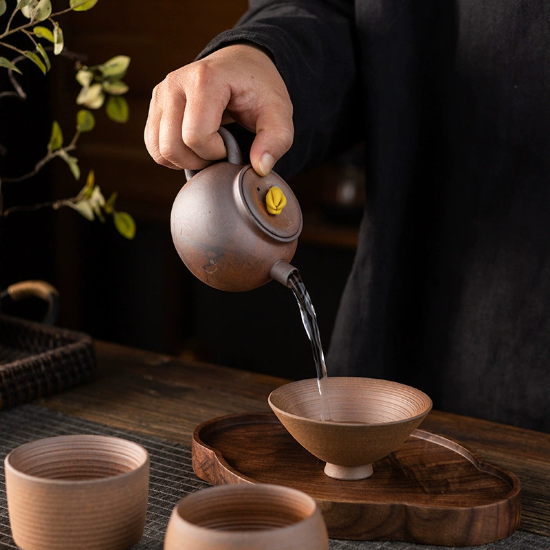 几欢 Natural ore handmade, teapot, ceramics, ceramic tea