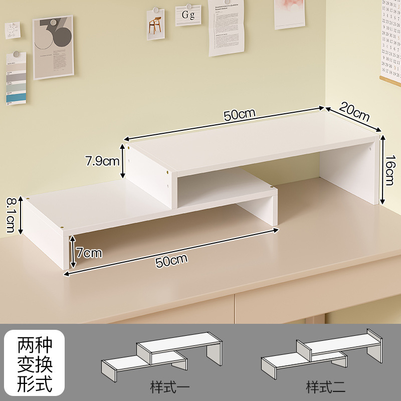 Escritorio portátil estante de aumento dormitorio buena oficina monitor de escritorio escritorio estante almacenamiento