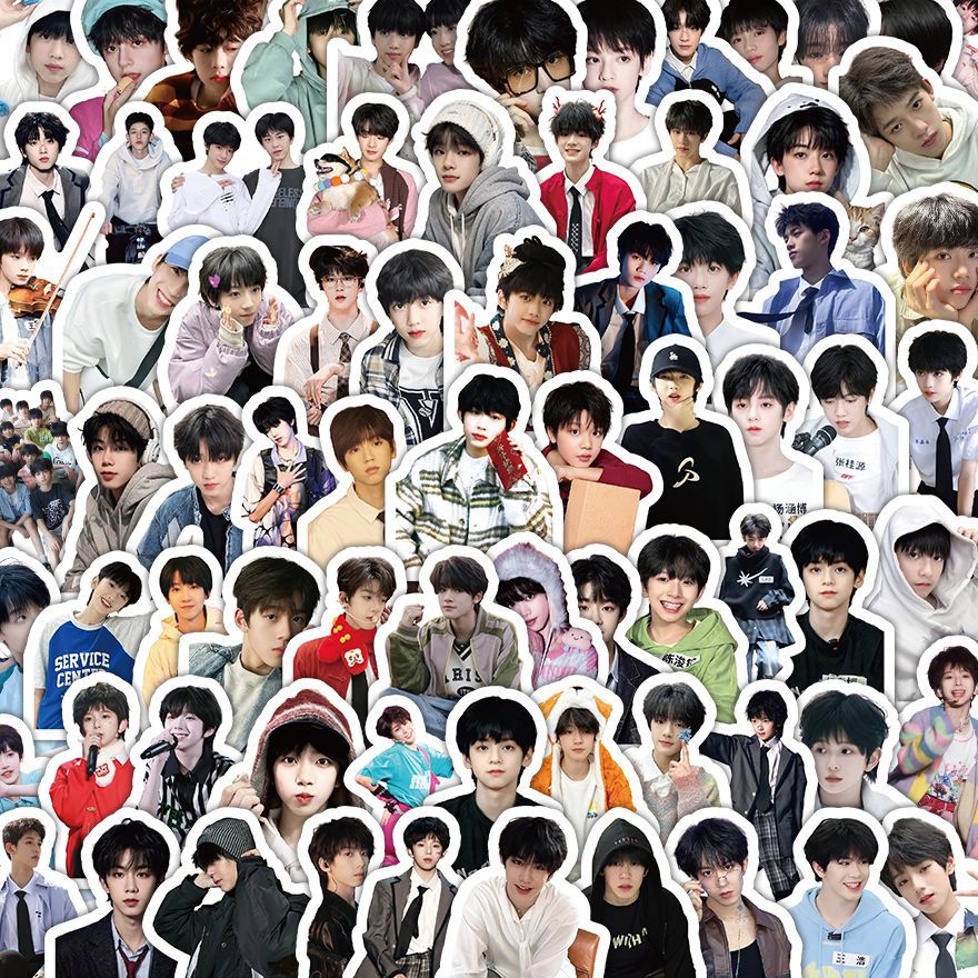 Super cost-effective 103 small fresh meat TF four-generation stickers ins high color value peripheral decoration mobile phone shell hand batch