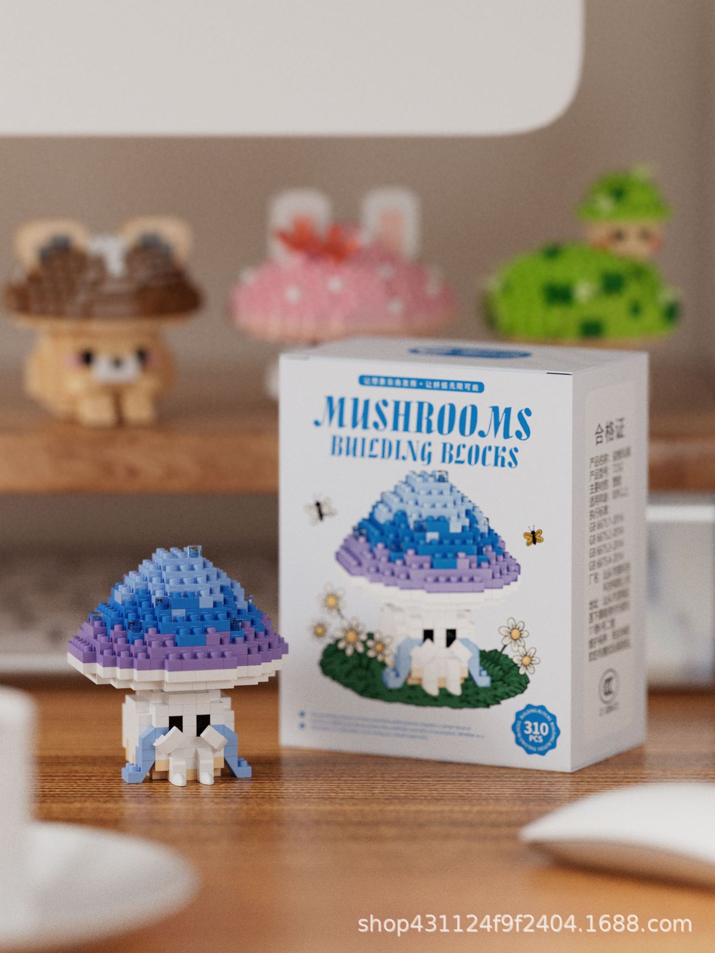 Compatible con Lego inmortal ramo de flores, juguetes de ensamblaje de plantas, adornos de claveles de girasol, regalos de año nuevo para niñas al por mayor