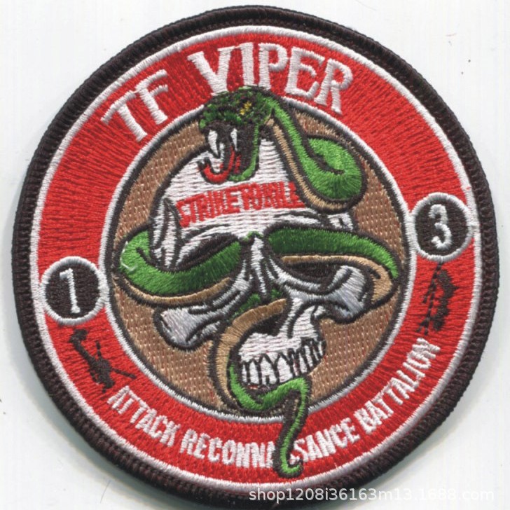 魔术贴绣花章 3.5英寸100%绣 、绣花章仔  厂价销售 快速出货