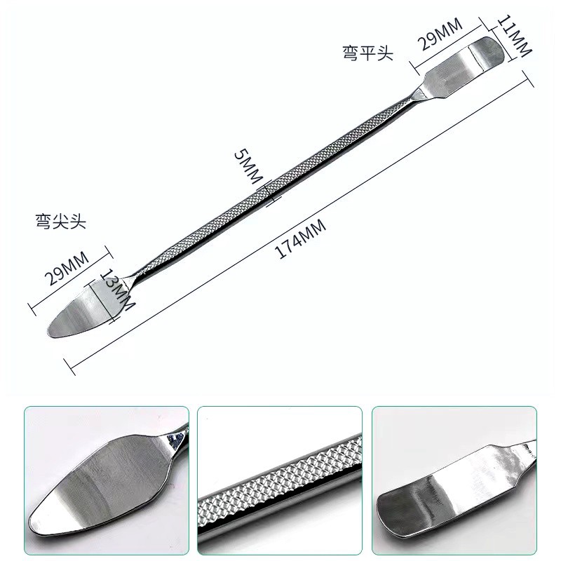 Set of 3-piece metal pry bar kit, smartphone disassembly tool, flat brain computer startup stick, shell opening and screen tool set