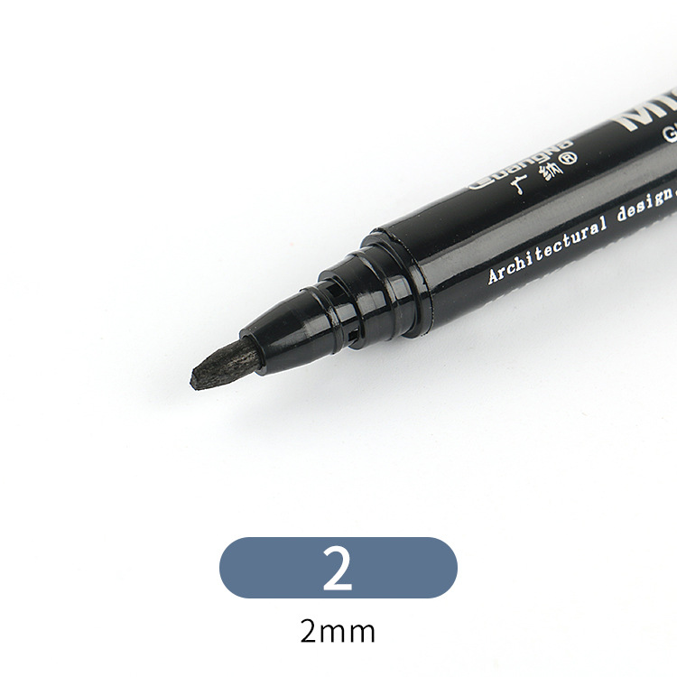 Guangna 8050 aguja pluma arte gancho pluma 15 tipos de línea boceto bosquejo contorno pluma negro anime bosquejo pluma