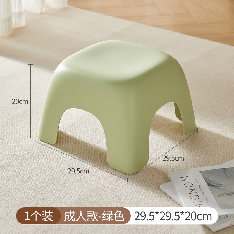 小凳子家用塑料加厚客厅茶几板凳椅子儿童卫生间洗澡浴室换鞋矮凳|undefined