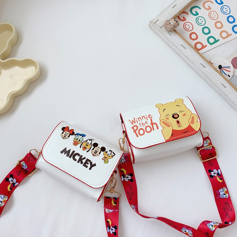Los niños salen a la bolsa de cambio nuevo tipo mini bolso de moda fresco dulce caricatura para hombres y mujeres bolso de hombro