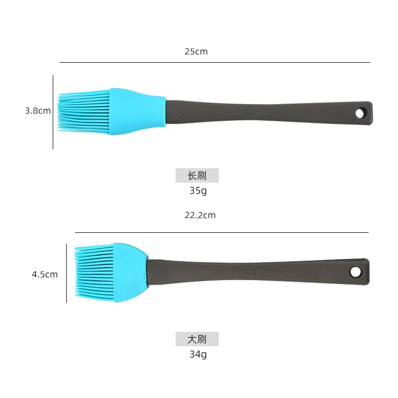 Оптовая продажа нового силиконового brush BBQ кулинарная кисть творческий силиконовый масляный brush барбекю инструмент для выпечки