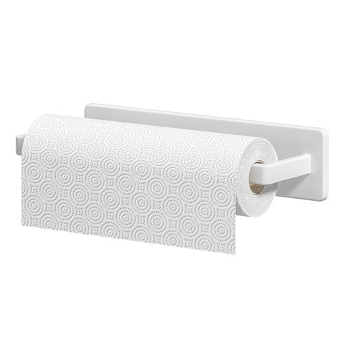 Gunpowder Kitchen Paper Towel Holder without Drilling Cabinet Toilet Paper Rack Kitchen Film Wipe Rod Storage Rack Kitchen Storage Shelf