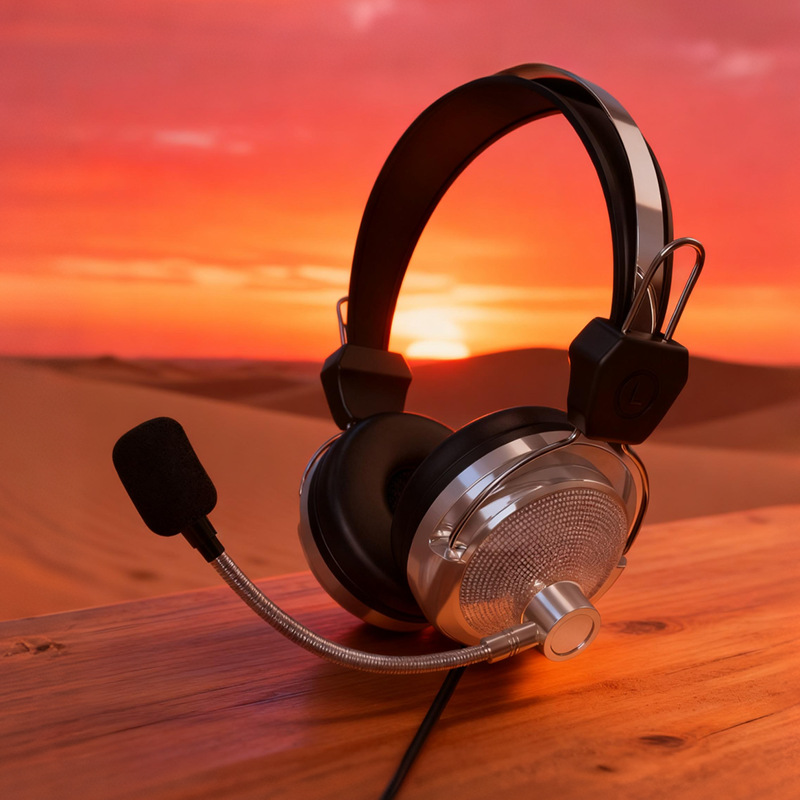 Nuevos auriculares 301 cómodos para usar llamadas de reducción de ruido juegos de deportes electrónicos computadora auriculares con cable en stock