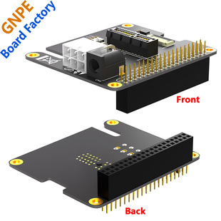 PI5 Raspberry Pi 5 PCle FFC to standard PCIe x1 slot expansion board compatible with a variety of PCIe expansion