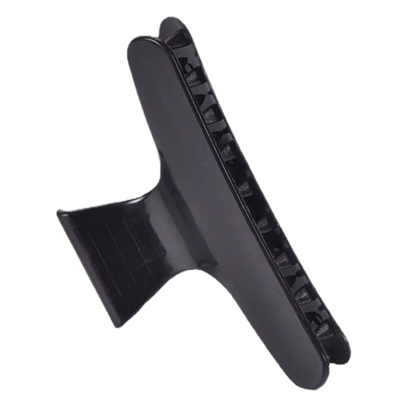 Производители прямых парикмахерских зажимов маленький зажим бабочки черно-белый стрижка волос позиционирование парикмахерских пластиковых заколок для волос оптом