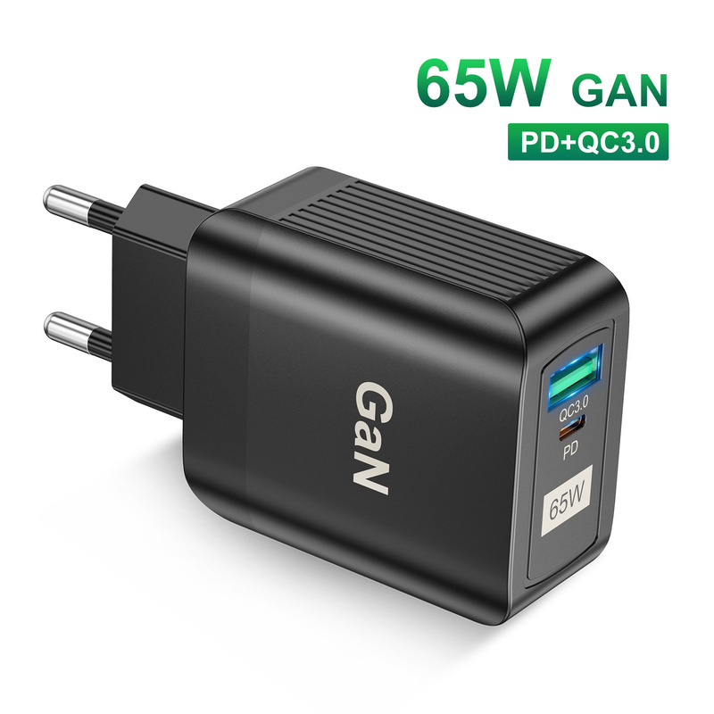 qc 3.0 fast charging PD33W charging head 9v12v fast charging GaN European regulations American regulations usb charger direct charging