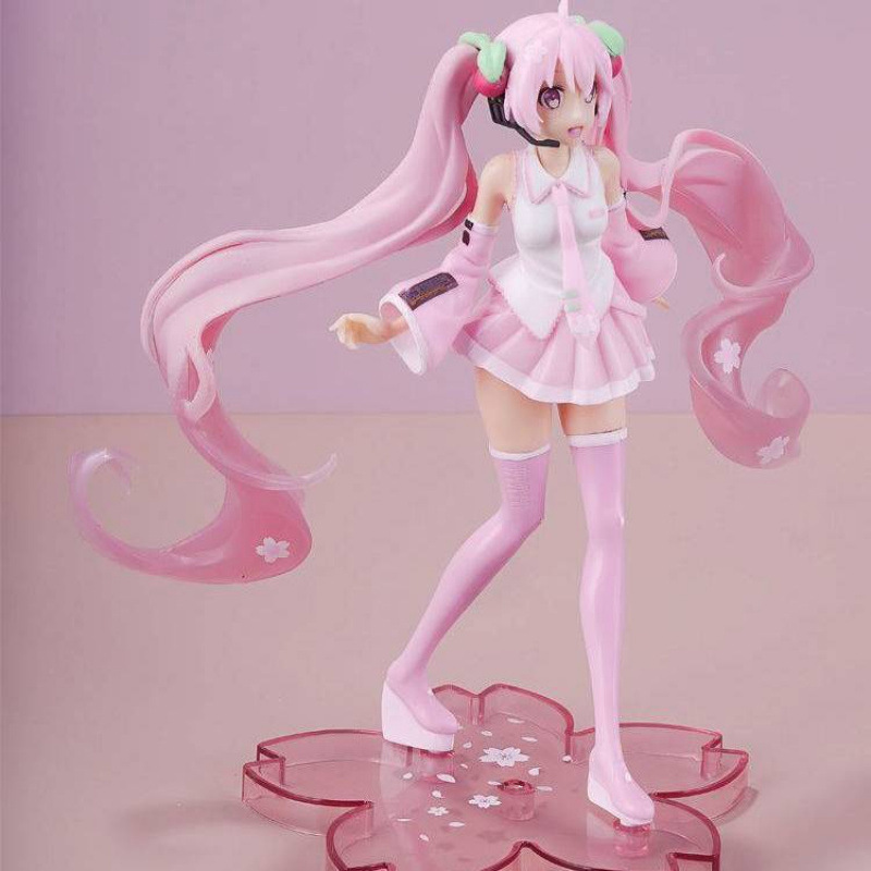 初音ミクフィギュアさくらプリンセス殿下美少女ドールモデルグッズ車載置物プレゼント玩具|undefined