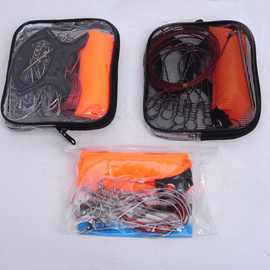 不锈钢路亚鱼锁 锁扣 穿鱼器活鱼扣锁鱼器渔具垂钓用品厂家批发