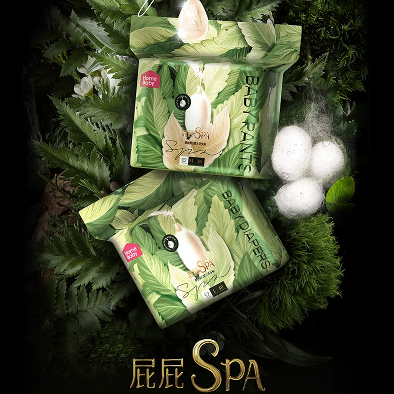 Подгузники-трусики Jia De Bao для новорожденных, ультратонкие, с протеинами шелка.