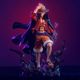 One Piece Four Emperors Resonance Lx Max Luffy Ruff Onigashima Resonance Gk Figure Model Ornament Birthday Gift