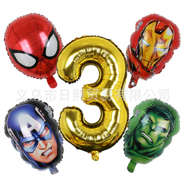 5pcs-Marvel-Spiderman-Captain-