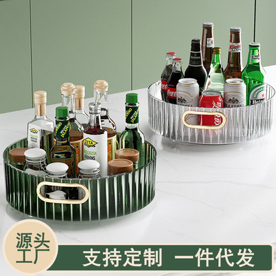 kitchen rotate Spice rack Shelf flavoring household multi-function Storage turntable Supplies Various Artifact complete works of