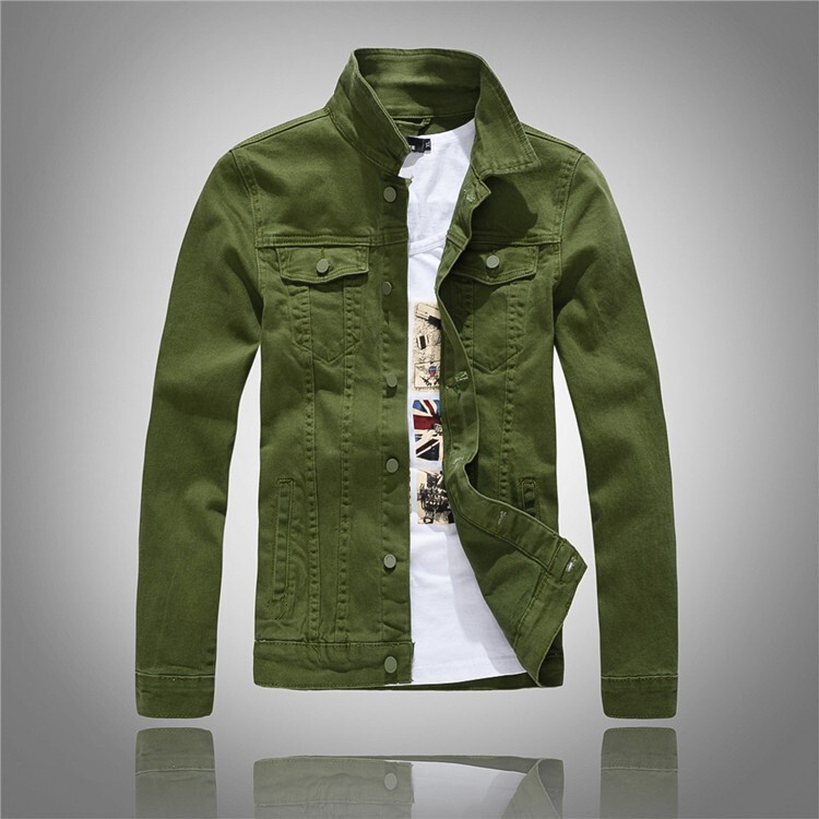 Autumn New Korean Style Stretch Denim Jacket Trendy Men's Slim Long-Sleeved Denim Jacket Men's Gray Washed Denim Jacket Autumn New Korean Style Stretch Denim Jacket Trendy Men's Slim Long-Sleeved Denim Jacket Men's Gray Washed Denim Jacket