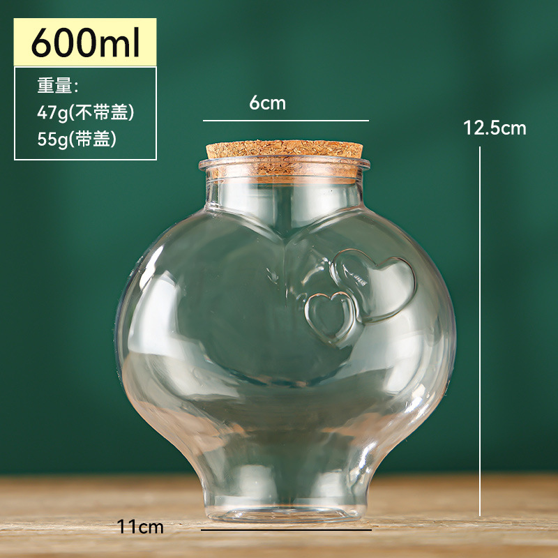 Botella de deseos de plástico de corcho DIY creativo botella de regalo de estrella flotante botella vacía image 12