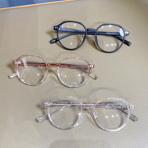 New style women's TR90 glasses anti-blue light frame fashion plain optical frame factory wholesale glasses frame men's glasses frame