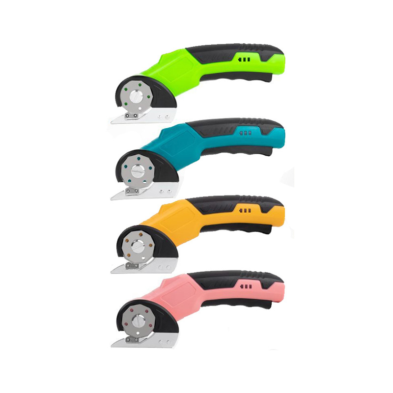 cross-border electric scissors lithium battery small round cloth cutting machine convenient clothing leather cloth cutting machine tool