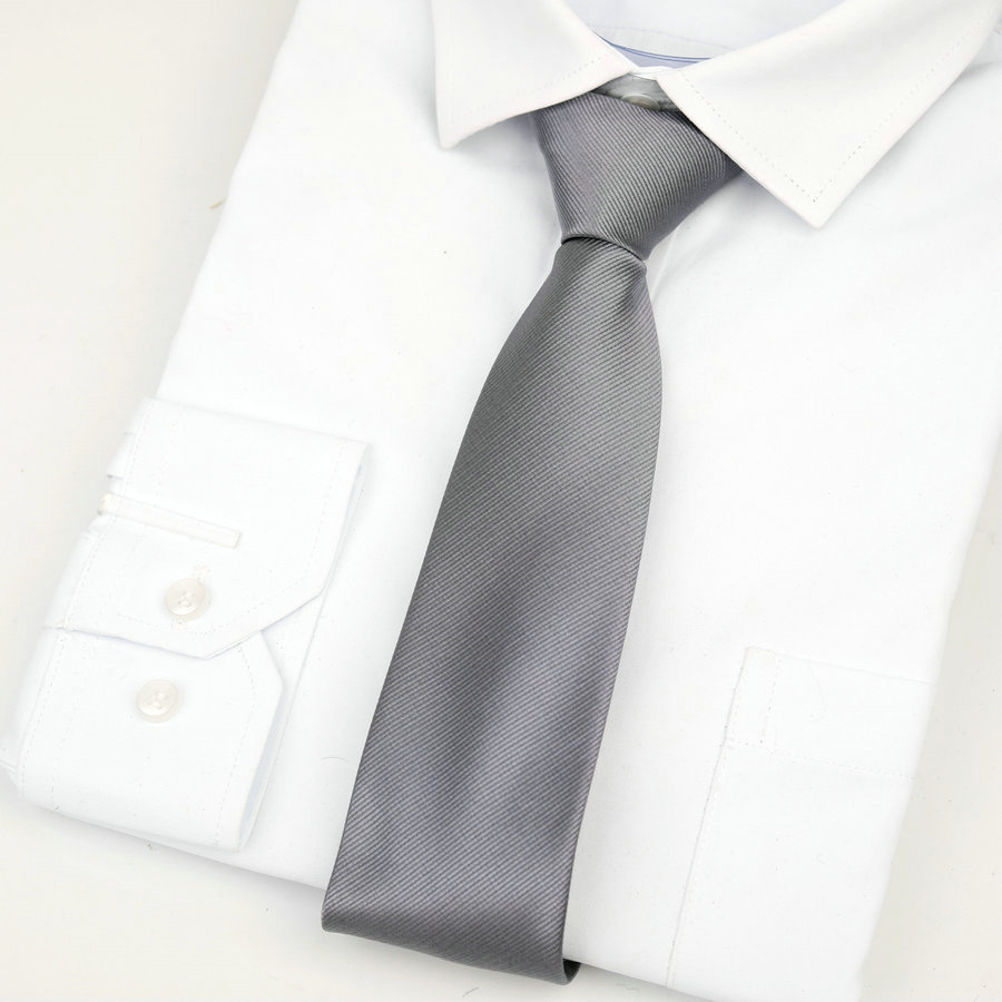 Nueva ropa formal de negocios de boda corbata de los hombres de la cremallera 7cm 1200 aguja de seda de poliéster traje de corbata de los hombres