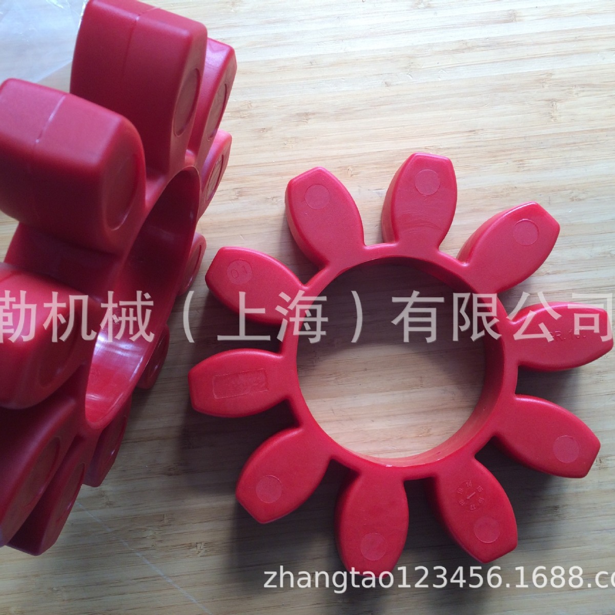 红色GR14/ES19/GR90/GR100上海布勒品牌梅花瓣弹性体/缓冲垫/胶垫