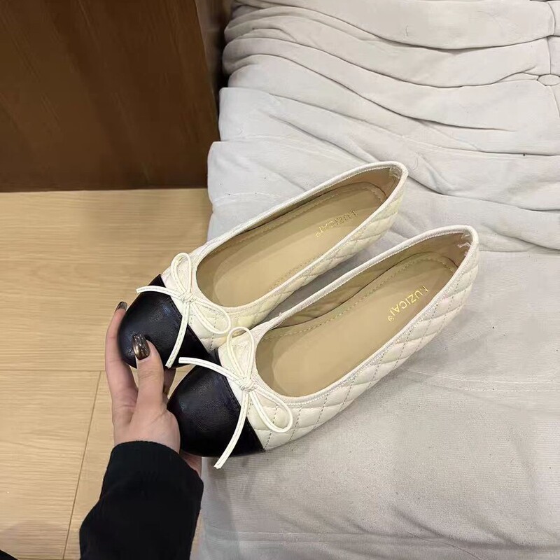 Sheepskin version~French-style bowknot Mary Jane shoes for women, 2026 spring new flat ballet shoes Sheepskin version~French-style bowknot Mary Jane shoes for women, 2026 spring new flat ballet shoes