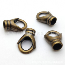 工矿灯吊灯配件青古铜色2#压铸吊环吊钩灯具吊链连接环M10牙吊具