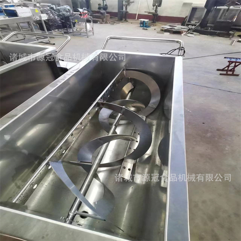 带搅拌料车不锈钢肉馅物料料斗车小料车食品中转车工具车生产厂家