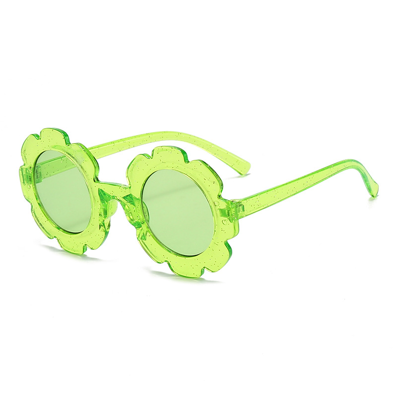 Gafas de Sol Infantiles Forma de Flor de Plástico y AC con Protección UV400 para Protección Solar y Viajes image 12