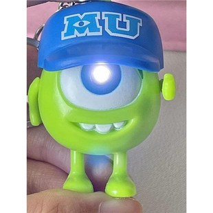Big-Eyed Keychain, Luminous and Sounding Toy That Can Say Iloveyou, School Bag Pendant for Girlfriend on Chinese Valentine's Day