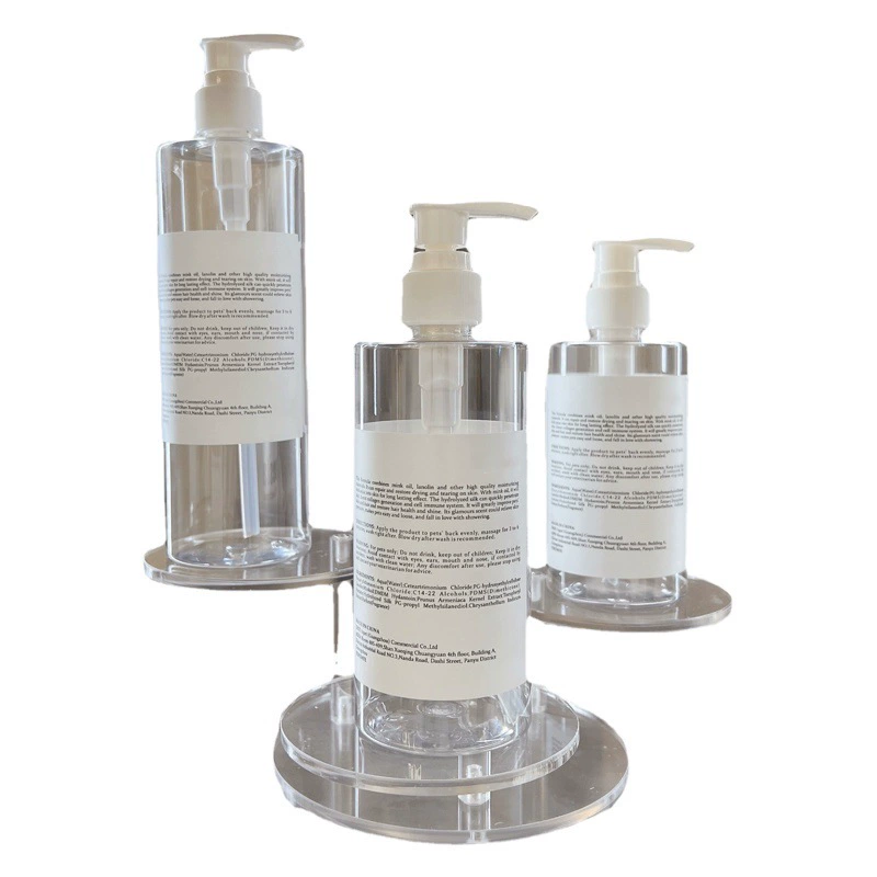 250 300 400 мл плоское плечо прямой круглый Пресс бутылка домашний шампунь гель для душа суб бутылка косметическая бутылка