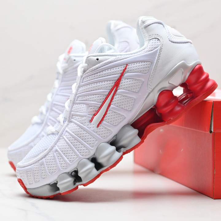 クロスボーダー Shox TL スポーツシューズ円筒形エアクッション通気性メッシュ紳士靴クッション性ロートップカジュアルスポーツランニングシューズ|undefined